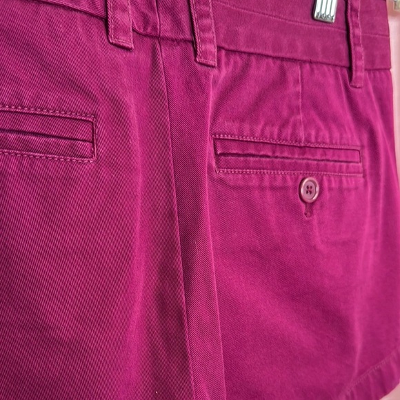 J.Crew Chino Shorts Plum Size 4 - Picture 4 of 6